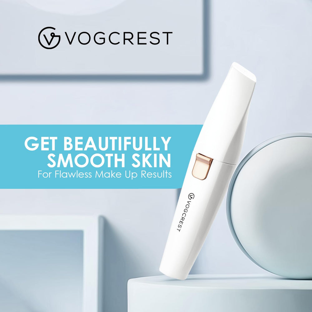 VG VOGCREST removing upper lip hair for precise, painless results
