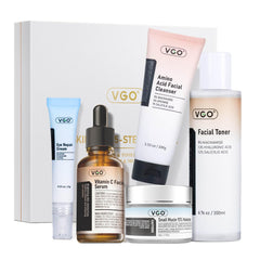 VGO front packaging showing full five-step kit and gift-ready design