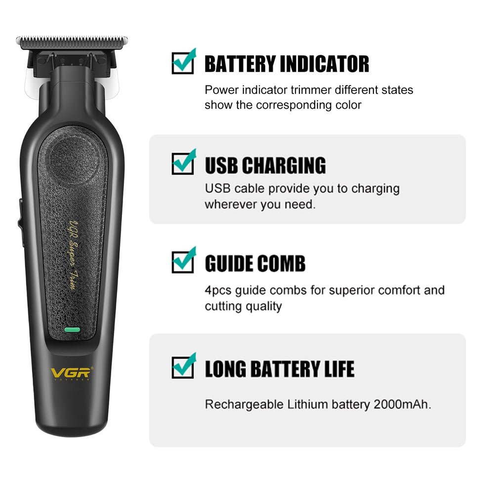 VGR 995 held in hand to show scale and portability for travel convenience