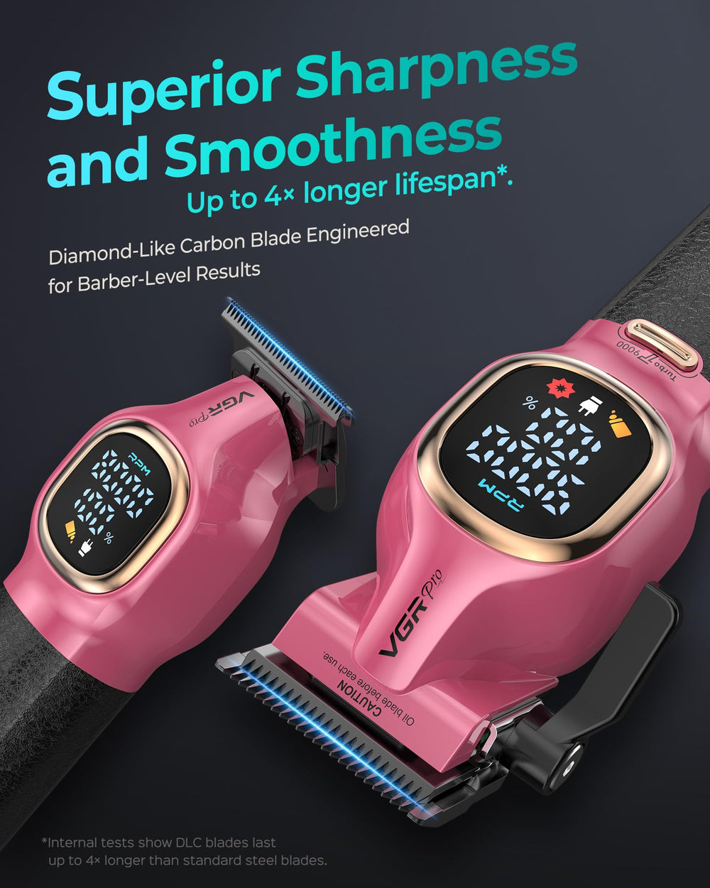 VGRPRO interchangeable silicone grip covers demonstrating anti-slip comfort and style