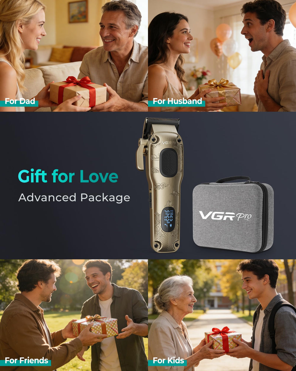 VGRPRO packaging with warranty card highlighting durable build and 18-month coverage