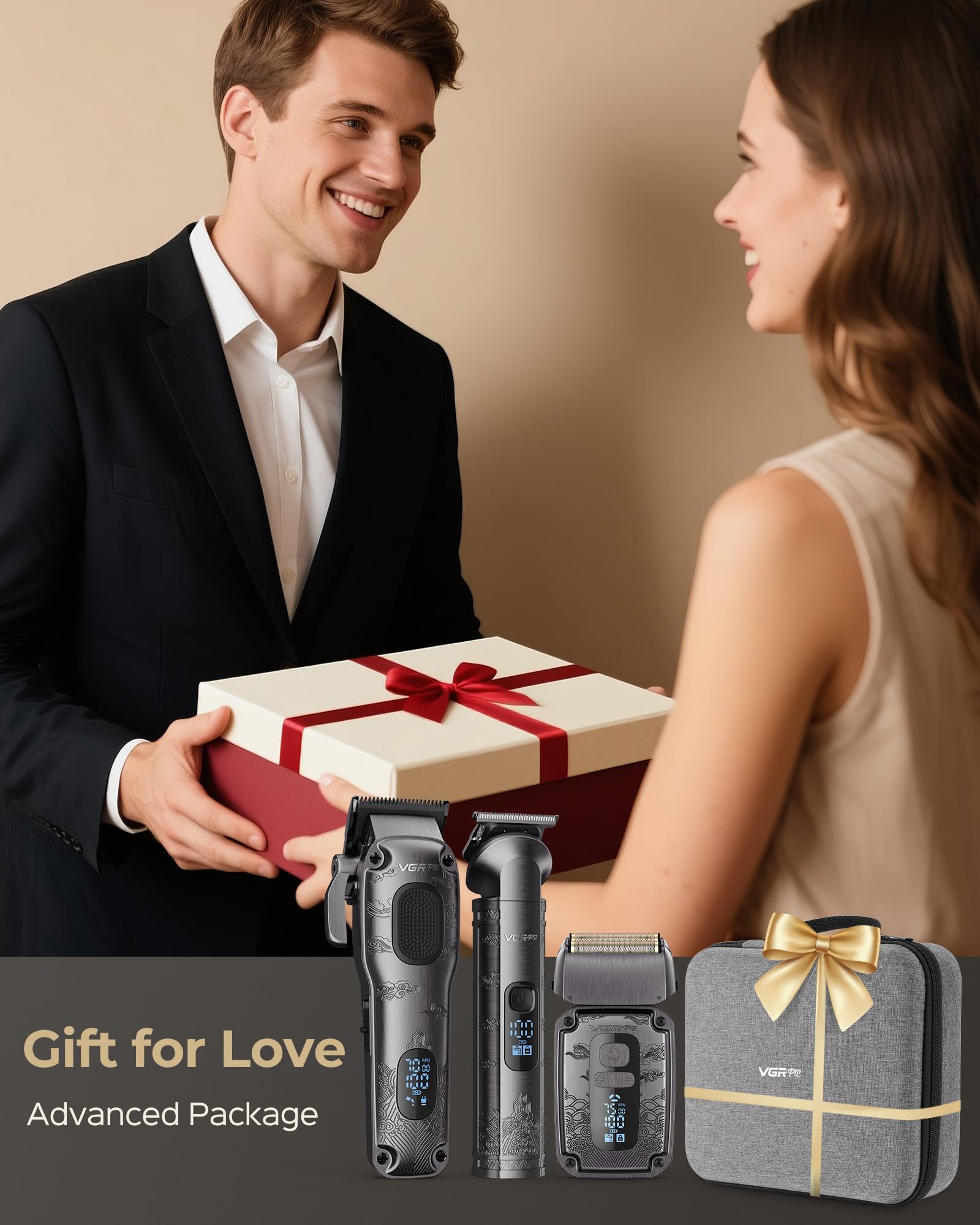 VGRPRO packaging gift presentation showing kit ready as a practical men's gift