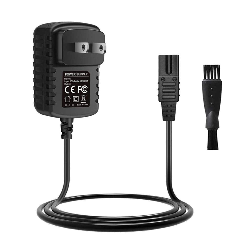 vhbw replacement charger front view showing connector and housing, reliable power