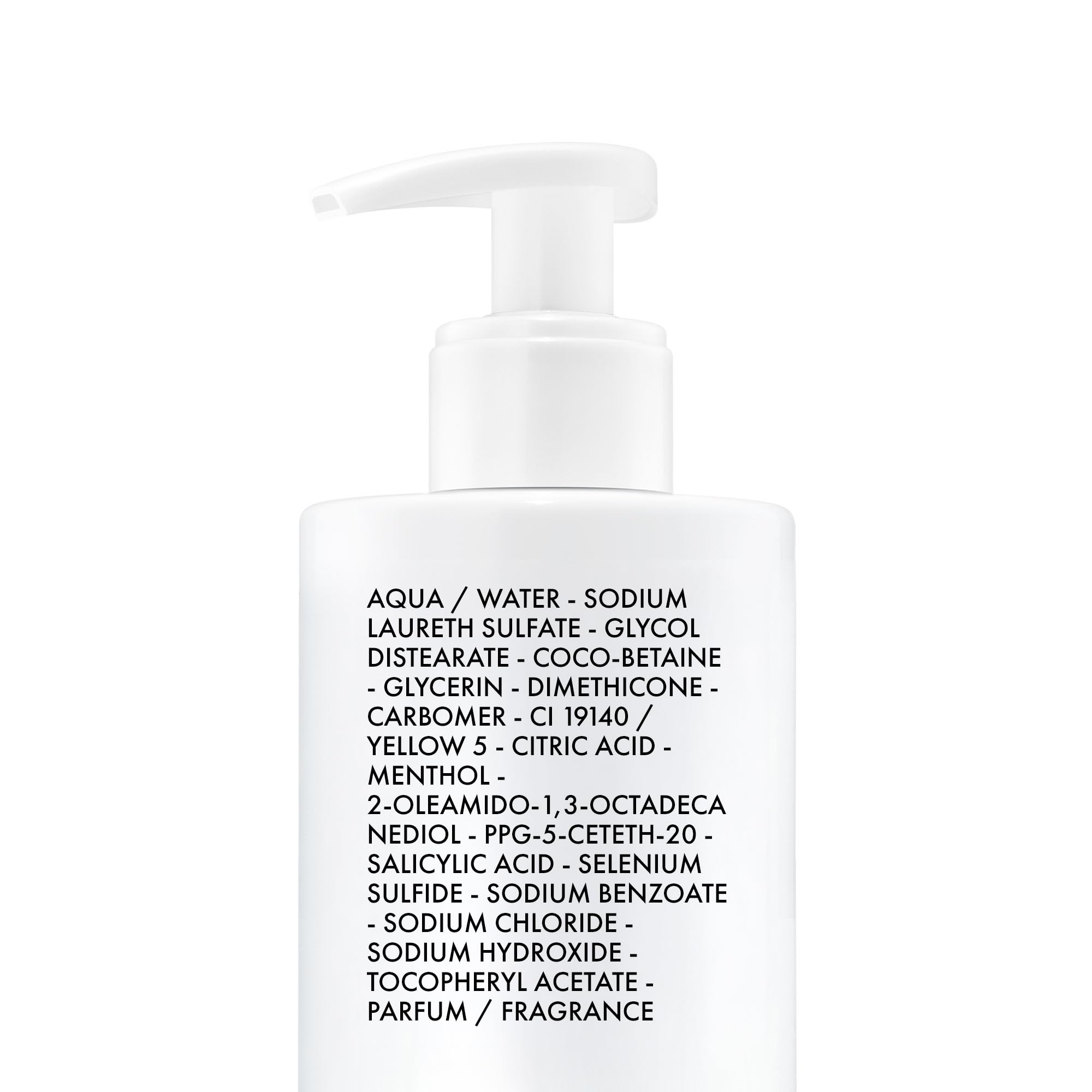 VICHY Dercos on bathroom shelf in lifestyle setting showing daily use