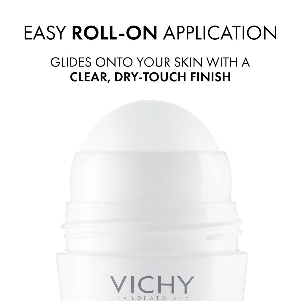 Vichy label and Mineralizing Thermal Water highlighting soothing benefit