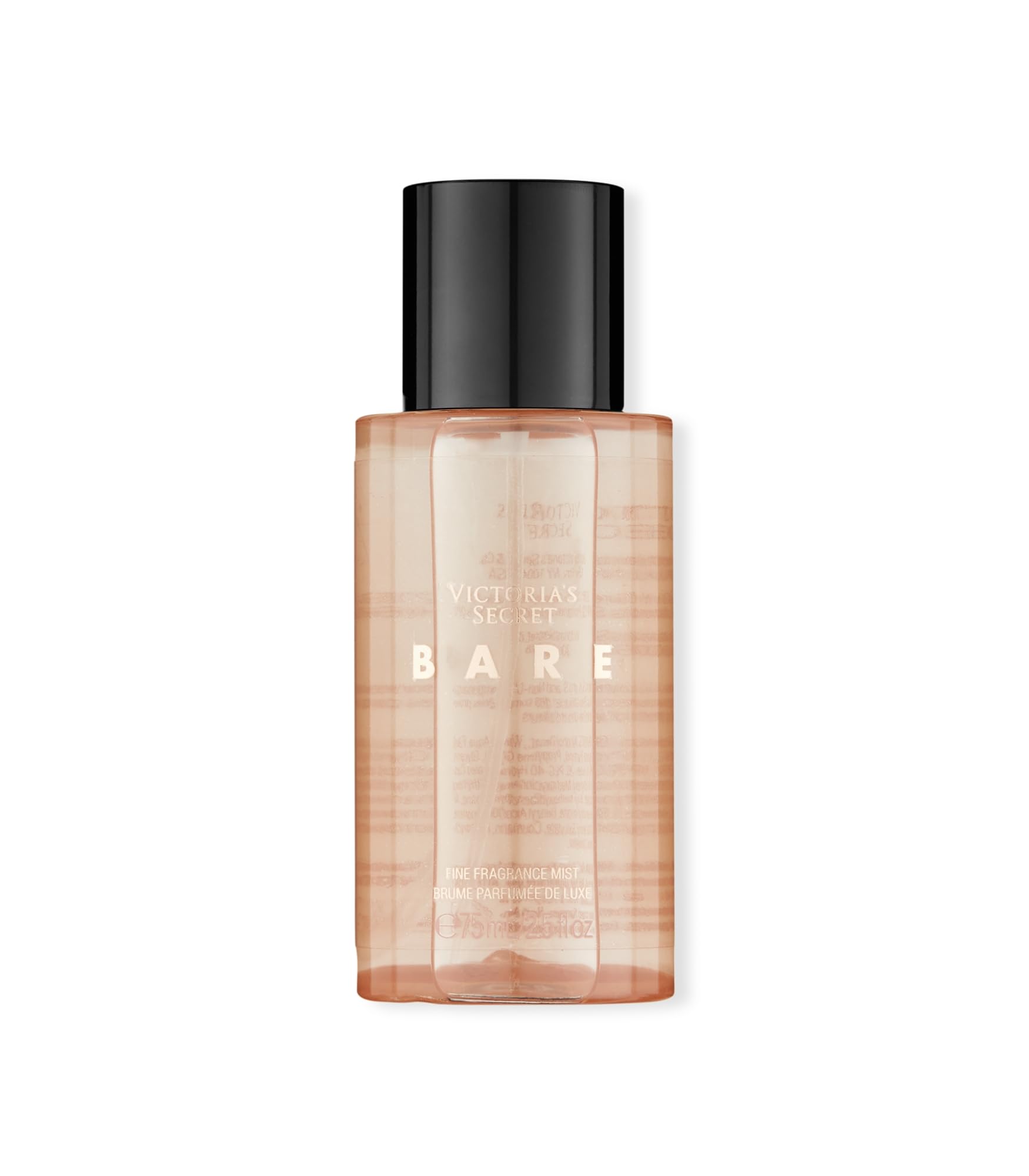 Victoria's Secret Bare front packaging showing bottle and label for easy identification and portability
