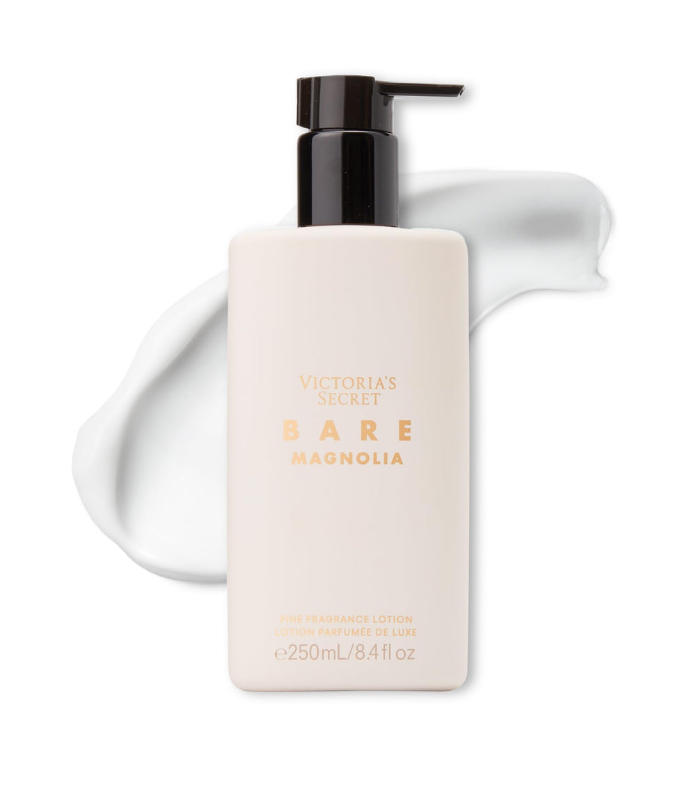 Victoria's Secret bottle front view showing Bare Magnolia packaging and elegant scent