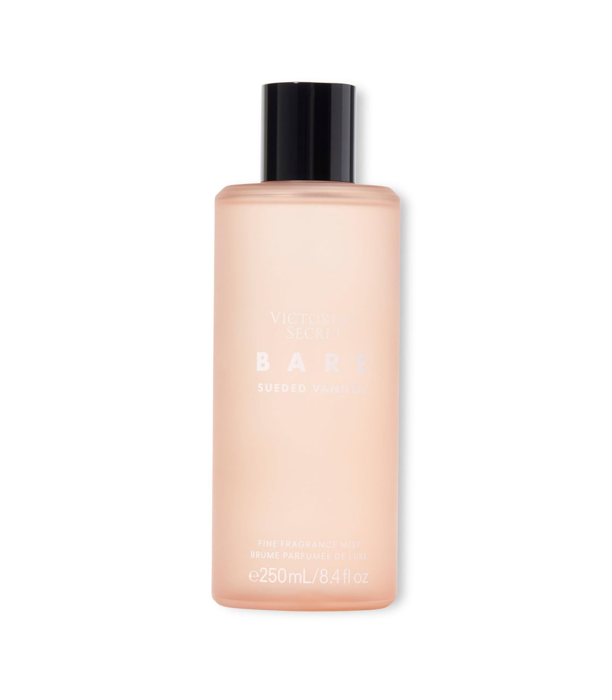 Victoria's Secret Bare Sueded Vanilla front bottle view showing label and elegant design for easy recognition