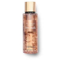 Victoria's Secret Bare Vanilla applied on wrist in lifestyle scene showing cozy daytime scent benefit