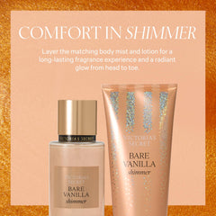 Victoria's Secret applied on forearm demonstrating subtle glow benefit