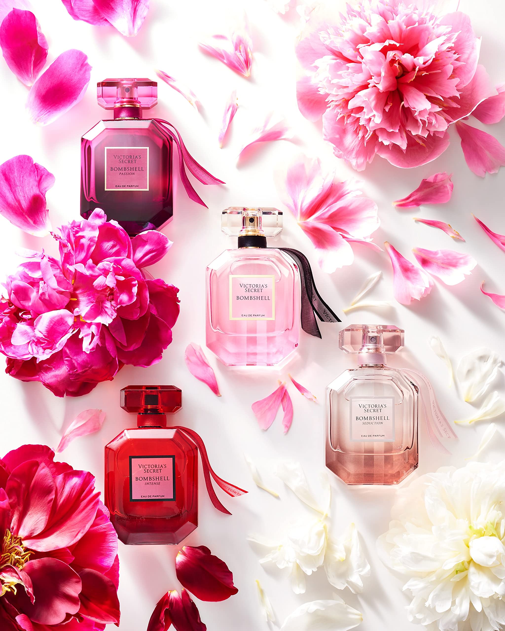 Victoria's Secret on dressing table lifestyle image suggesting everyday luxury and confidence