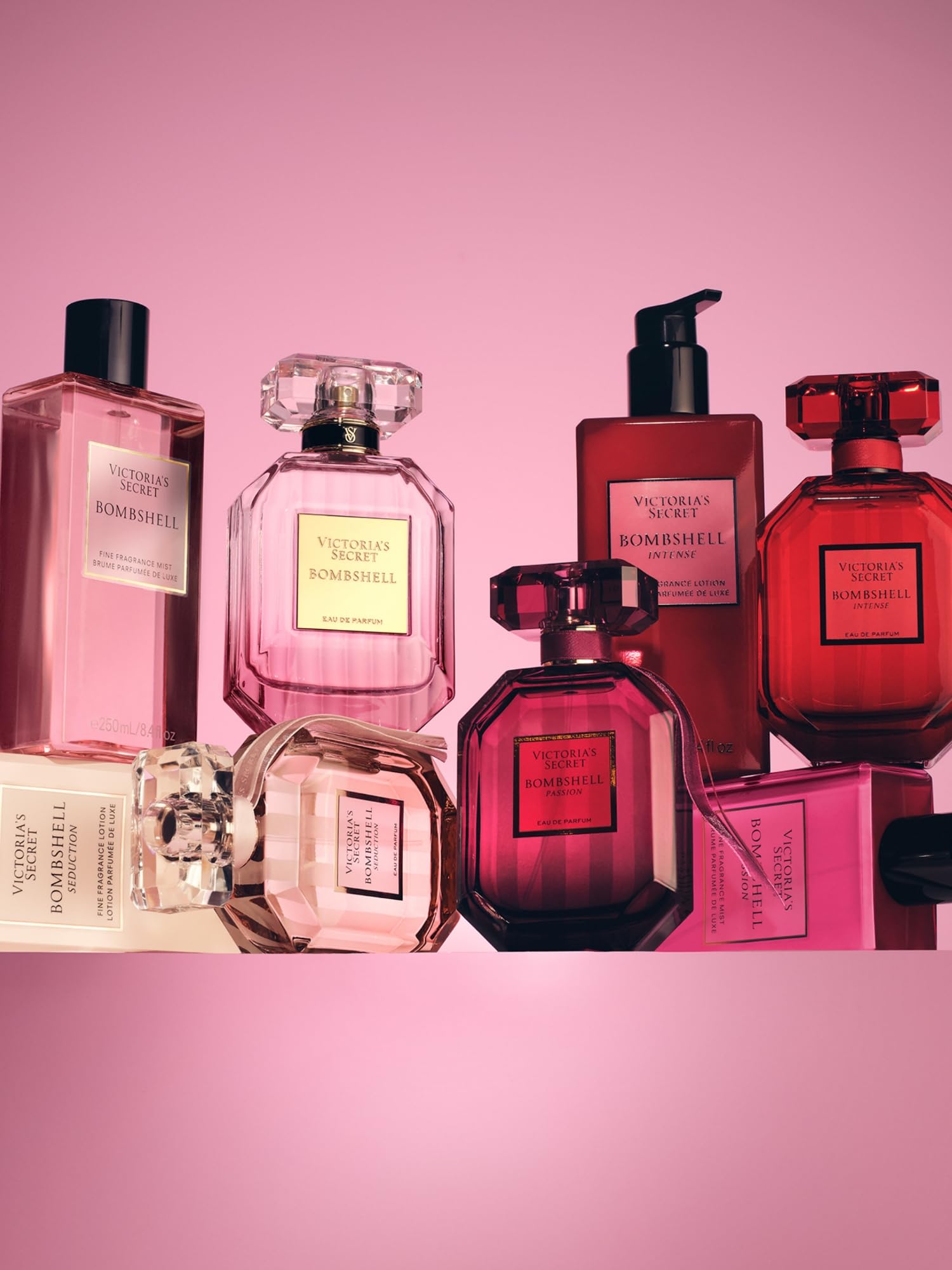 Victoria's Secret fine mist spray in use demonstrating even application and lasting scent