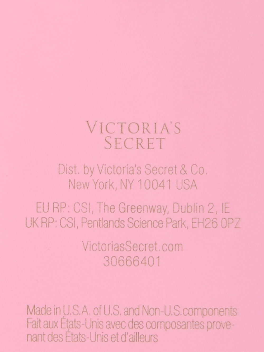 Victoria's Secret Bombshell lotion texture close-up demonstrating fast-absorbing, non-greasy finish