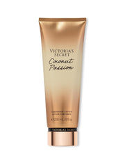 Victoria's Secret front packaging showing coconut passion lotion and tropical vibe