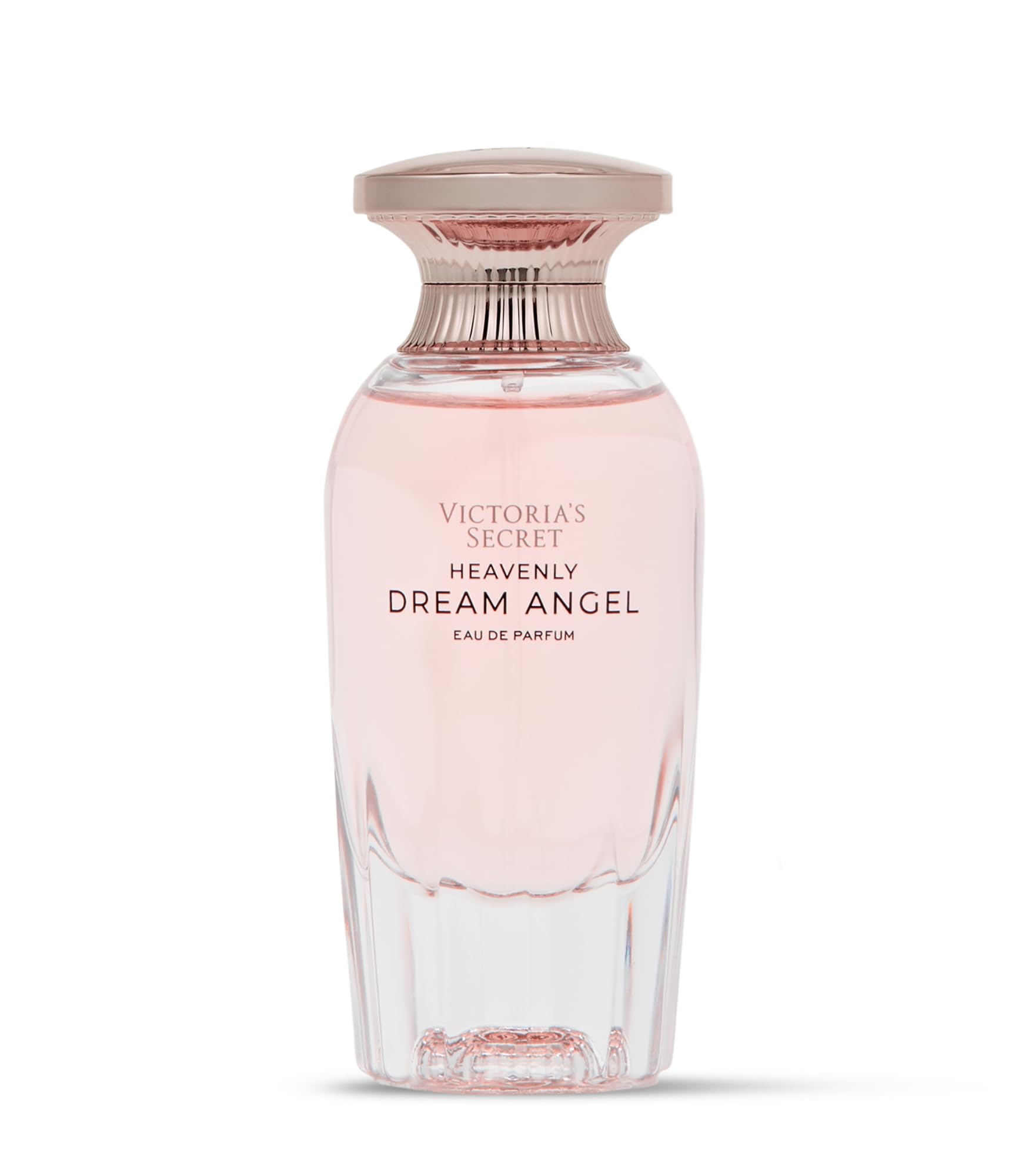 Victoria's Secret Dream angled side label revealing fragrance notes and concentration for informed selection