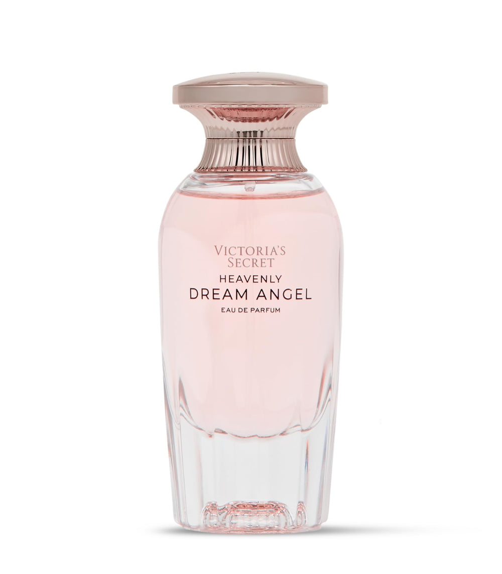 Victoria's Secret Dream angled side label revealing fragrance notes and concentration for informed selection