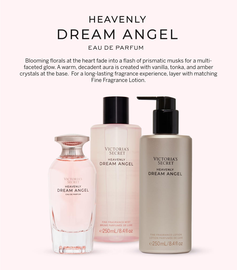 Victoria's Secret Dream paired with lotion to show layering benefits and extended fragrance longevity