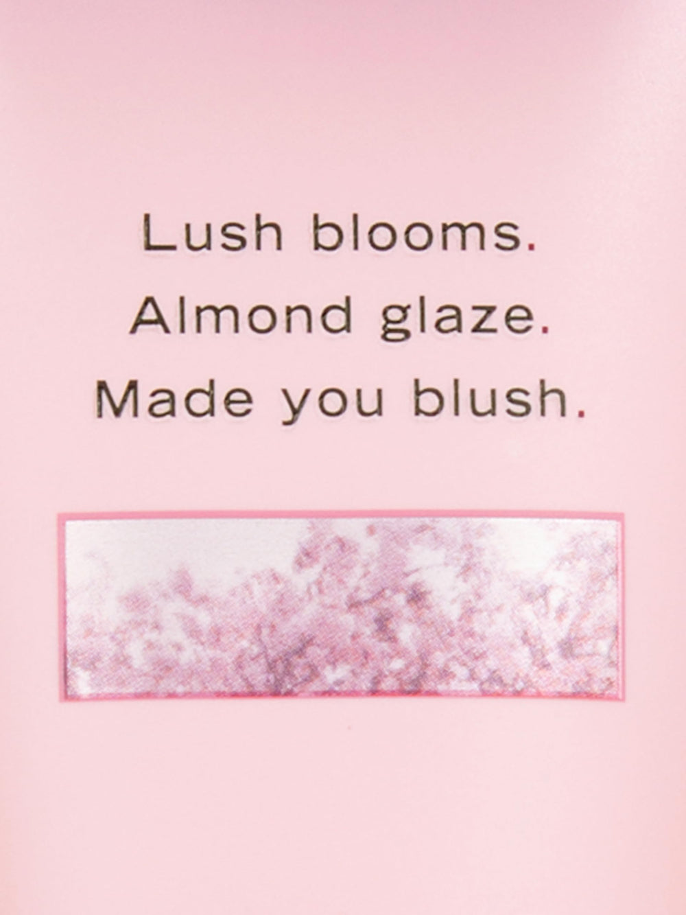 Victoria's Secret texture on skin demonstrating fast absorption and hydrated look