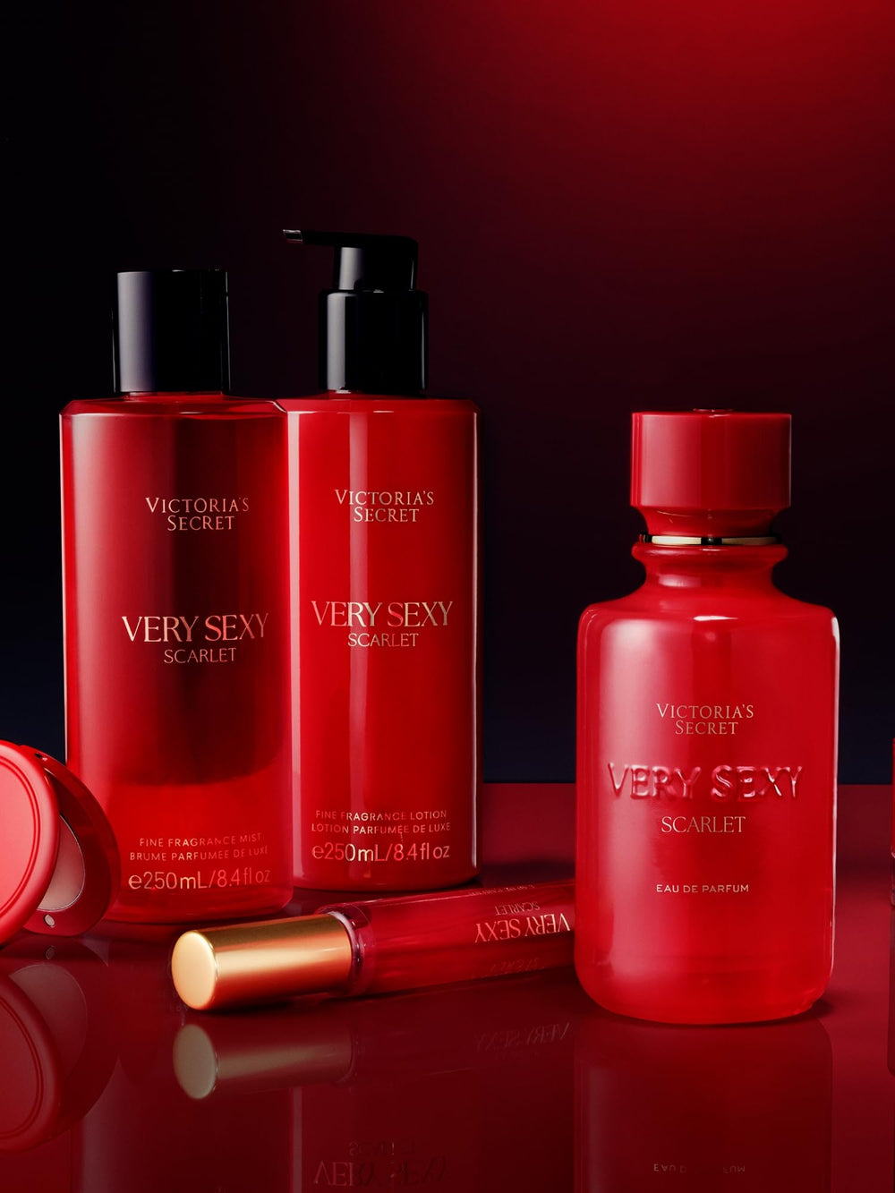 Victoria's Secret lifestyle image of wrist spritz showing quick refresh and wearable scent