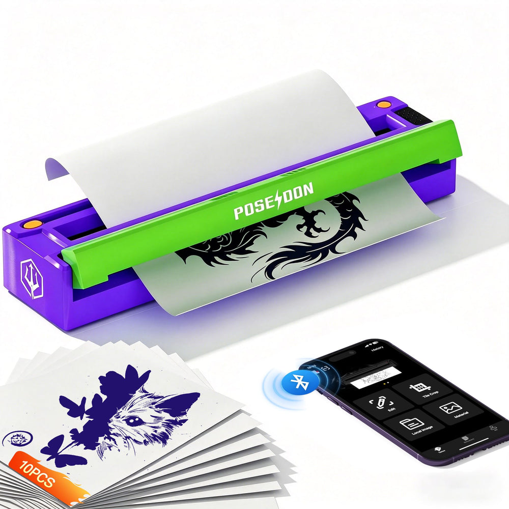 Vidattx Poseidon front view showing compact design and professional portability