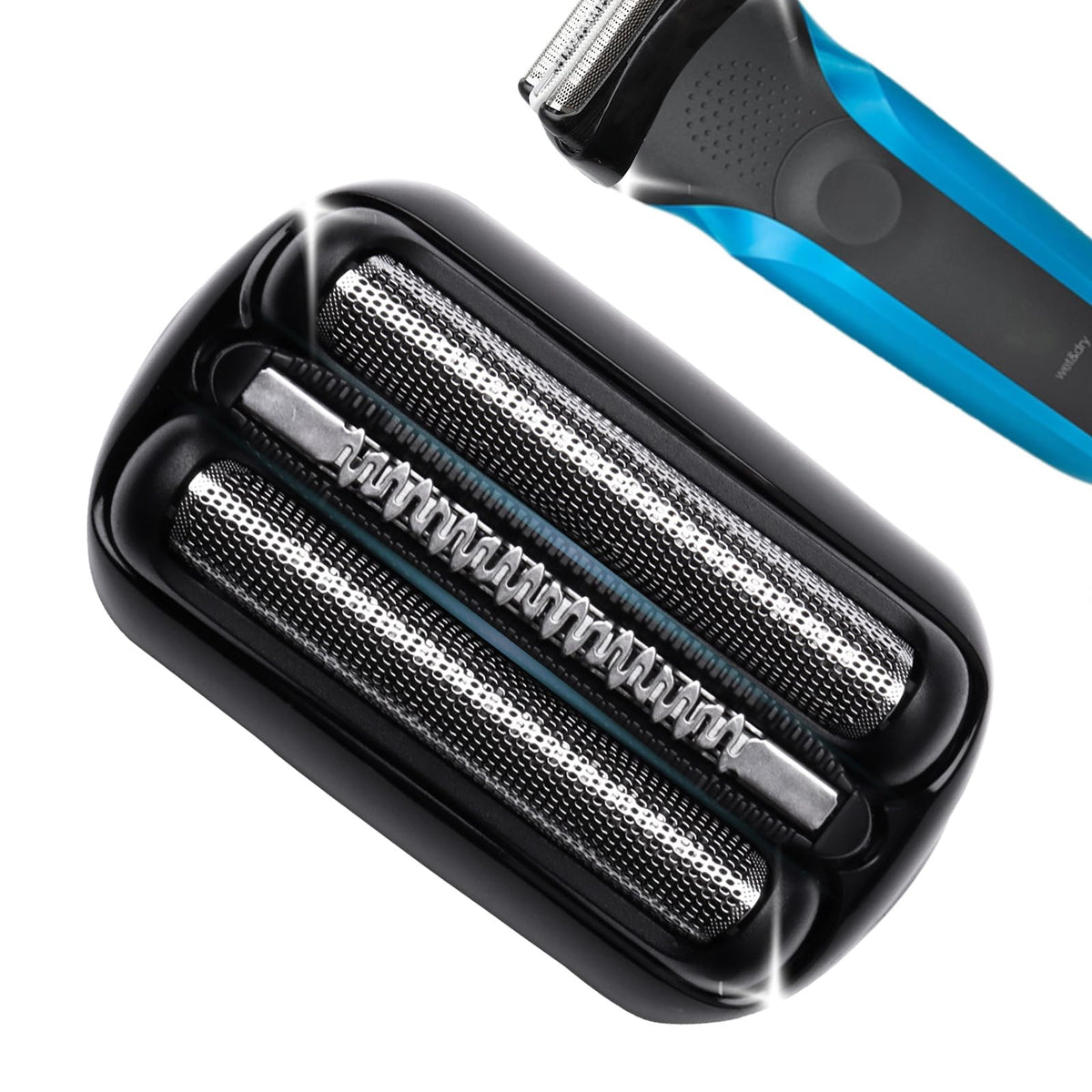 VIDSA 21B front packaging showing new foil and cutter, easy replacement benefit