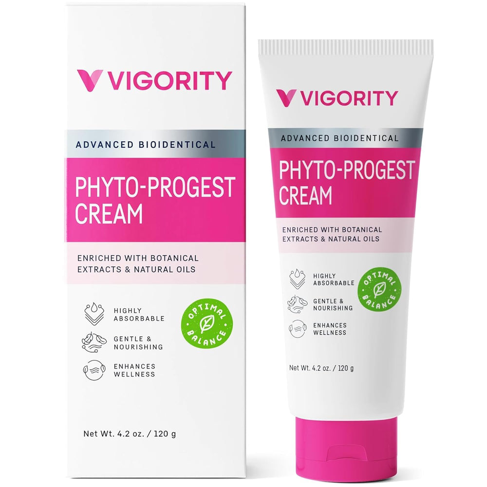 Vigority front packaging showing product and calming design benefits