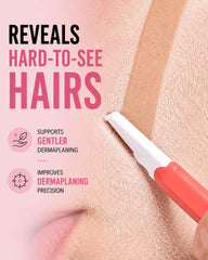 VIKICON Groomer close-up on fine hair visibility for easier shaving