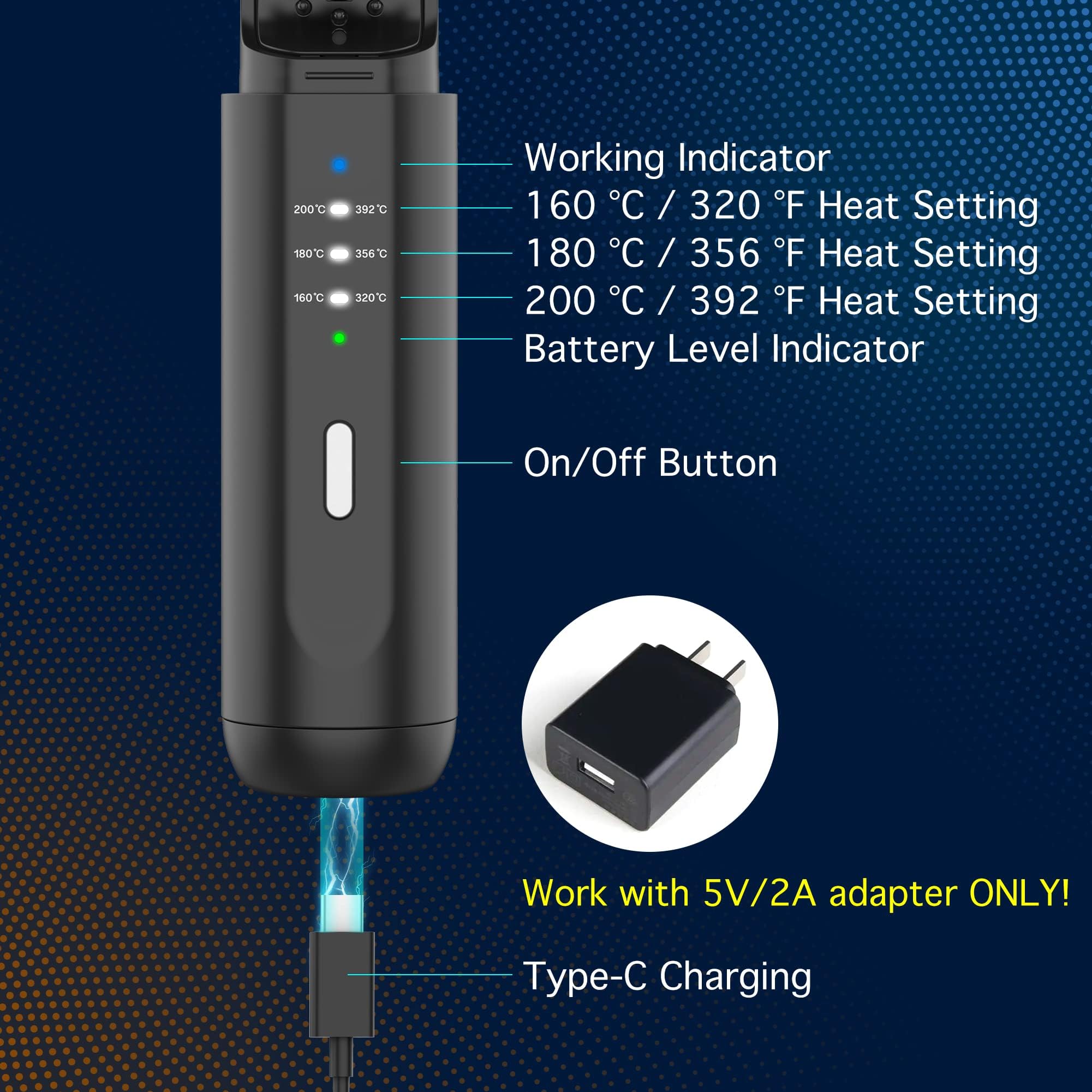 VIKICON held in hand to display size and scale for easy travel grooming