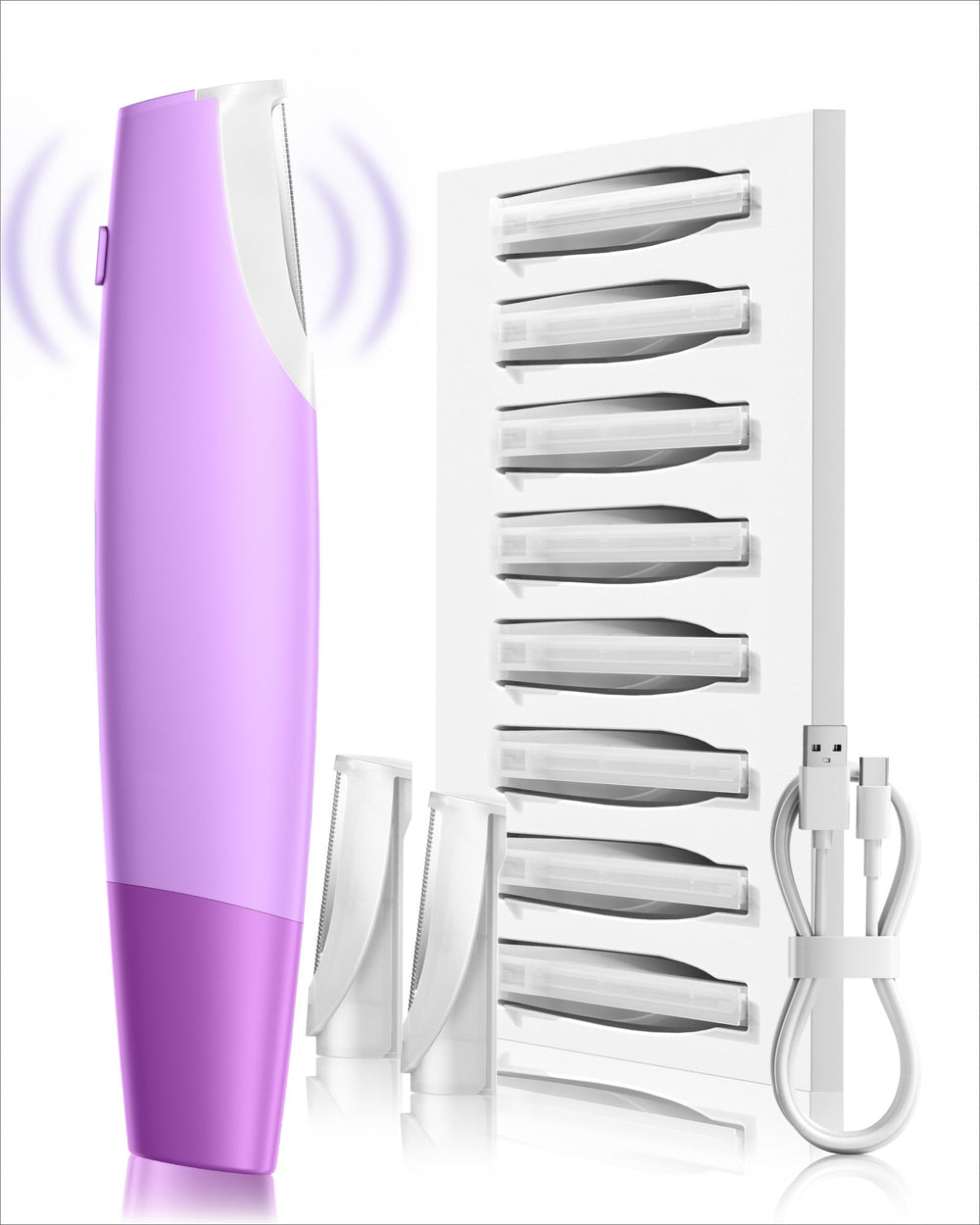 VIKICON PRO front view showing sleek dermaplane design and controls for easy handling