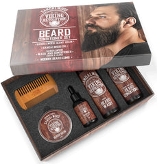 Viking Revolution dual action beard comb close-up, detangles and distributes products