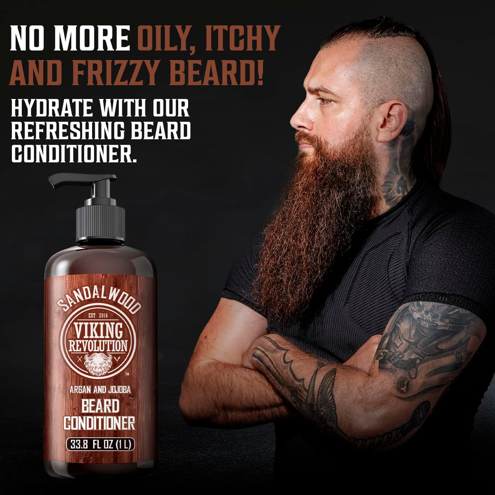 Viking Revolution label close-up highlighting ingredients and clear product information benefit