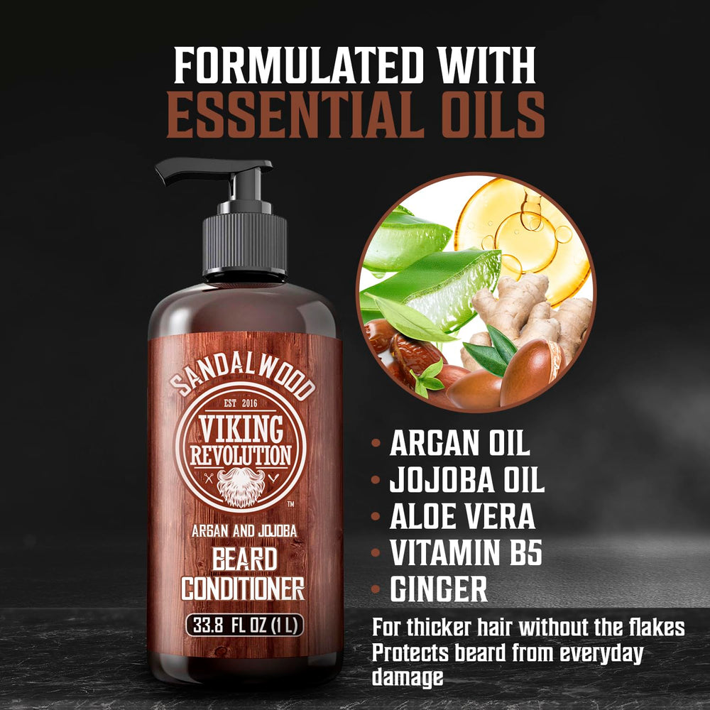 Viking Revolution conditioner pouring to show creamy texture and quick absorption benefit