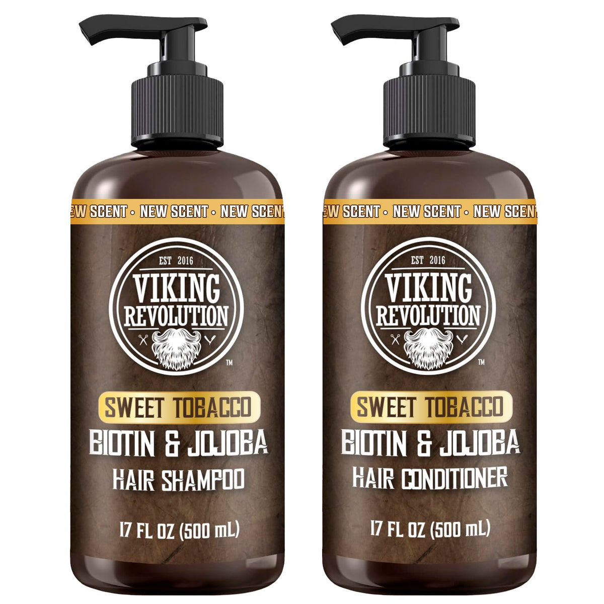 Viking Revolution front packaging showing Sweet Tobacco scent and value