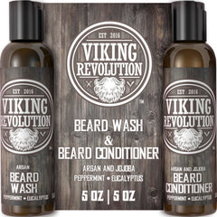 Viking Revolution front packaging showing 5 oz bottle and peppermint eucalyptus scent benefits