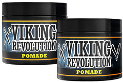 Viking Revolution front packaging showing jar label and firm-hold benefit