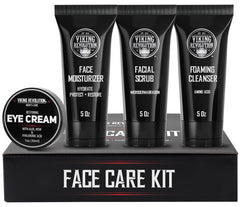 Viking Revolution front packaging showing four-piece set and easy routine benefit