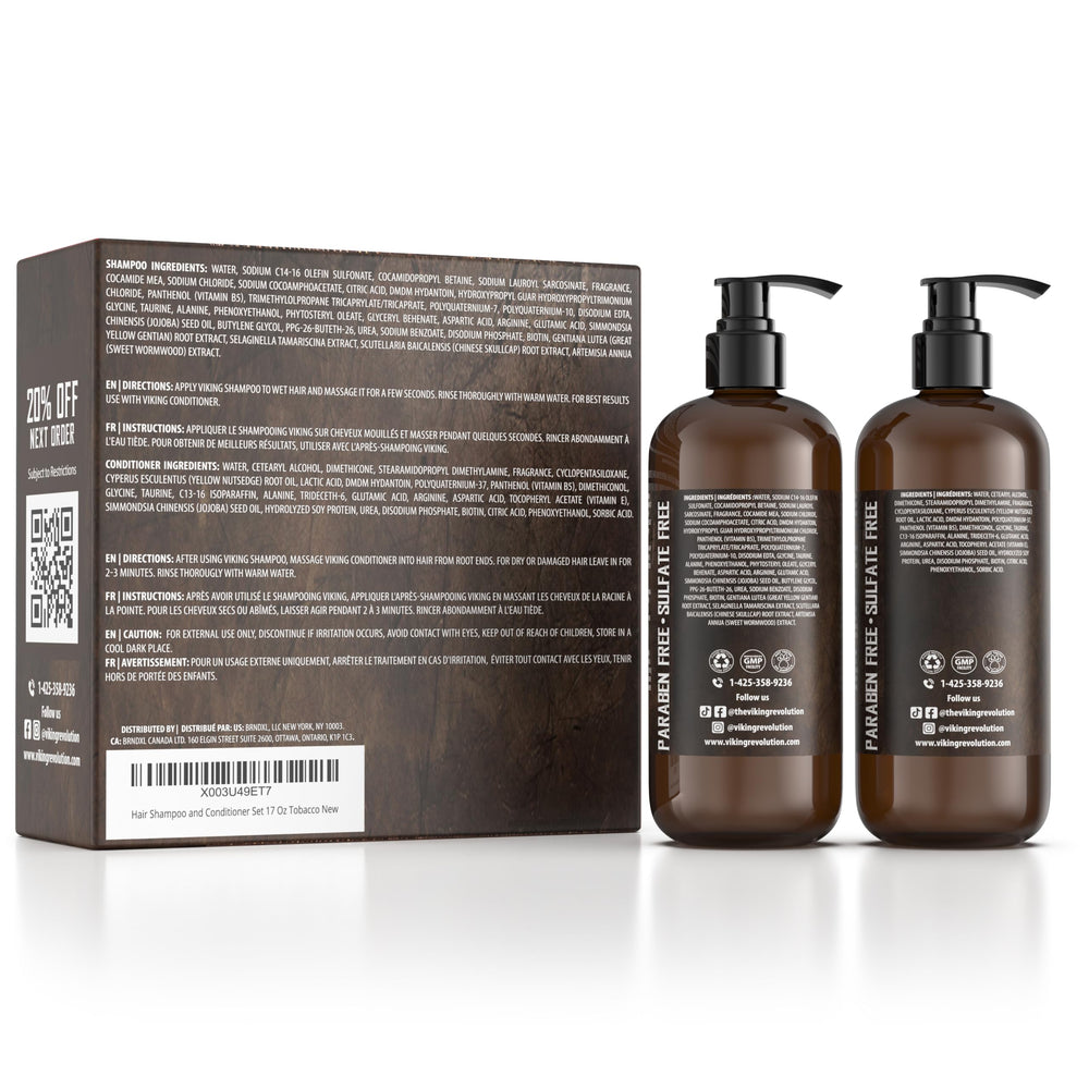 Viking Revolution jojoba and olive oil ingredients display for hydration benefit