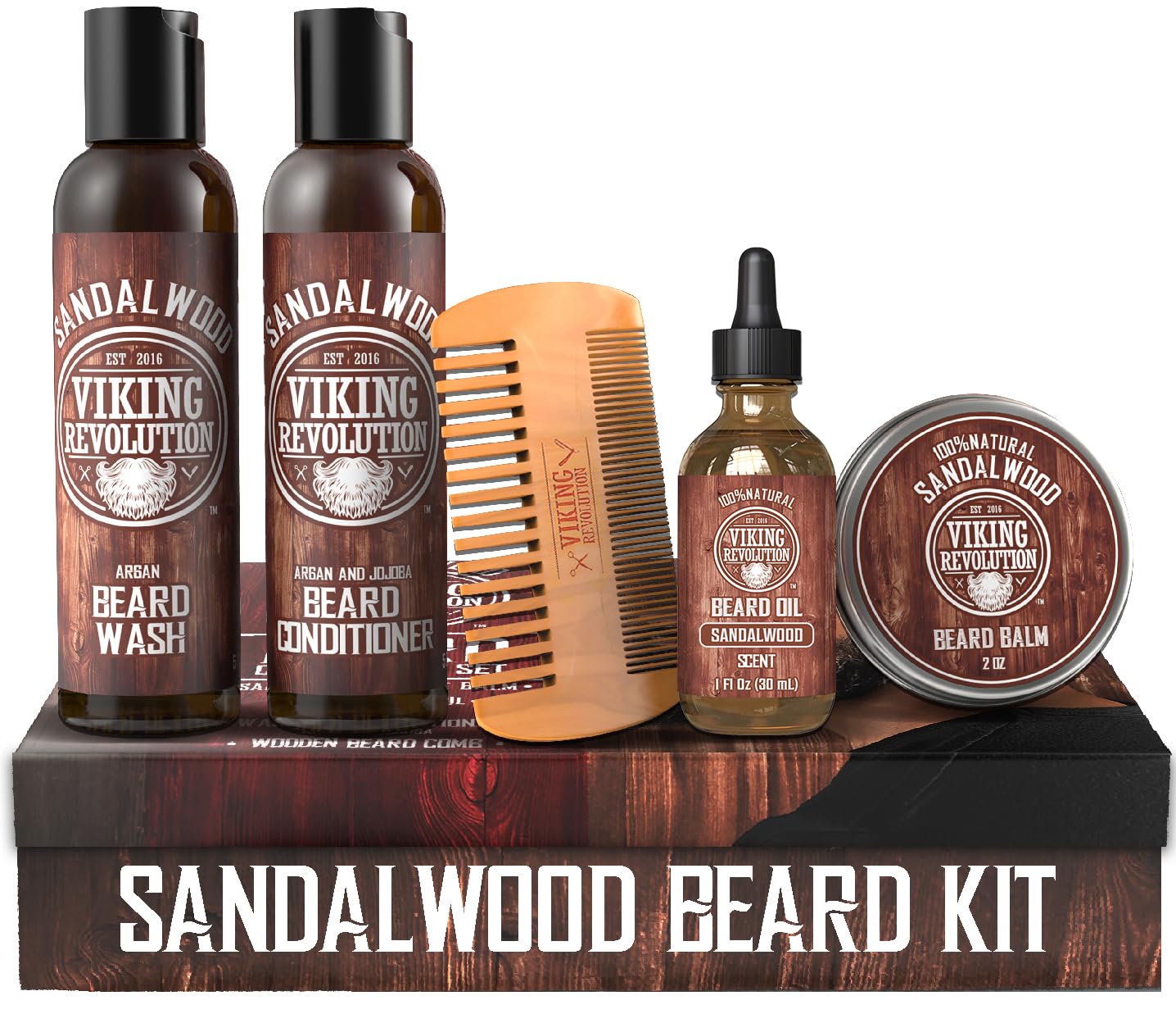 Viking Revolution kit front packaging showing all five items, perfect gift set