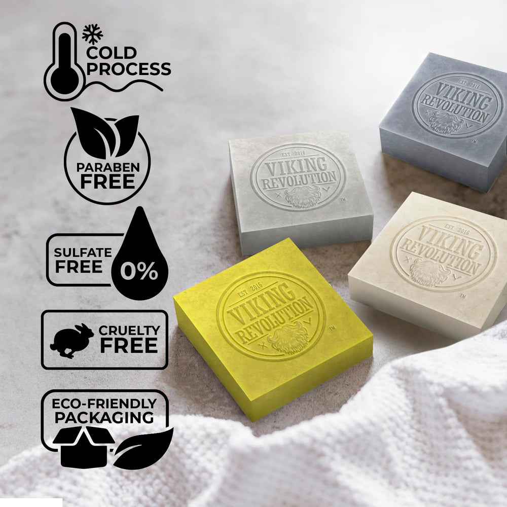 Viking Revolution tea tree bar in hand illustrating easy grip and portability