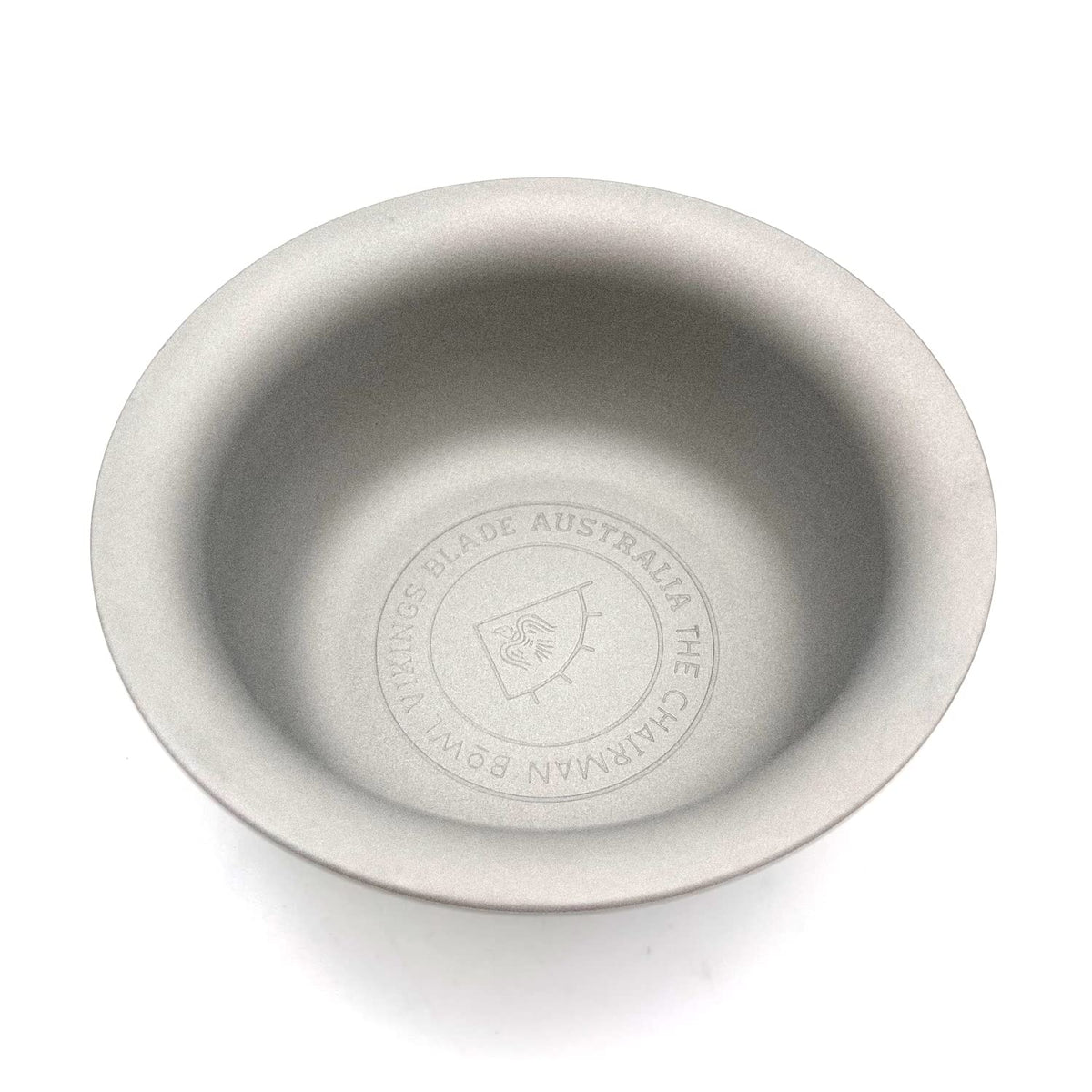 Vikings Blade front view bowl showing sturdy steel and compact size benefit
