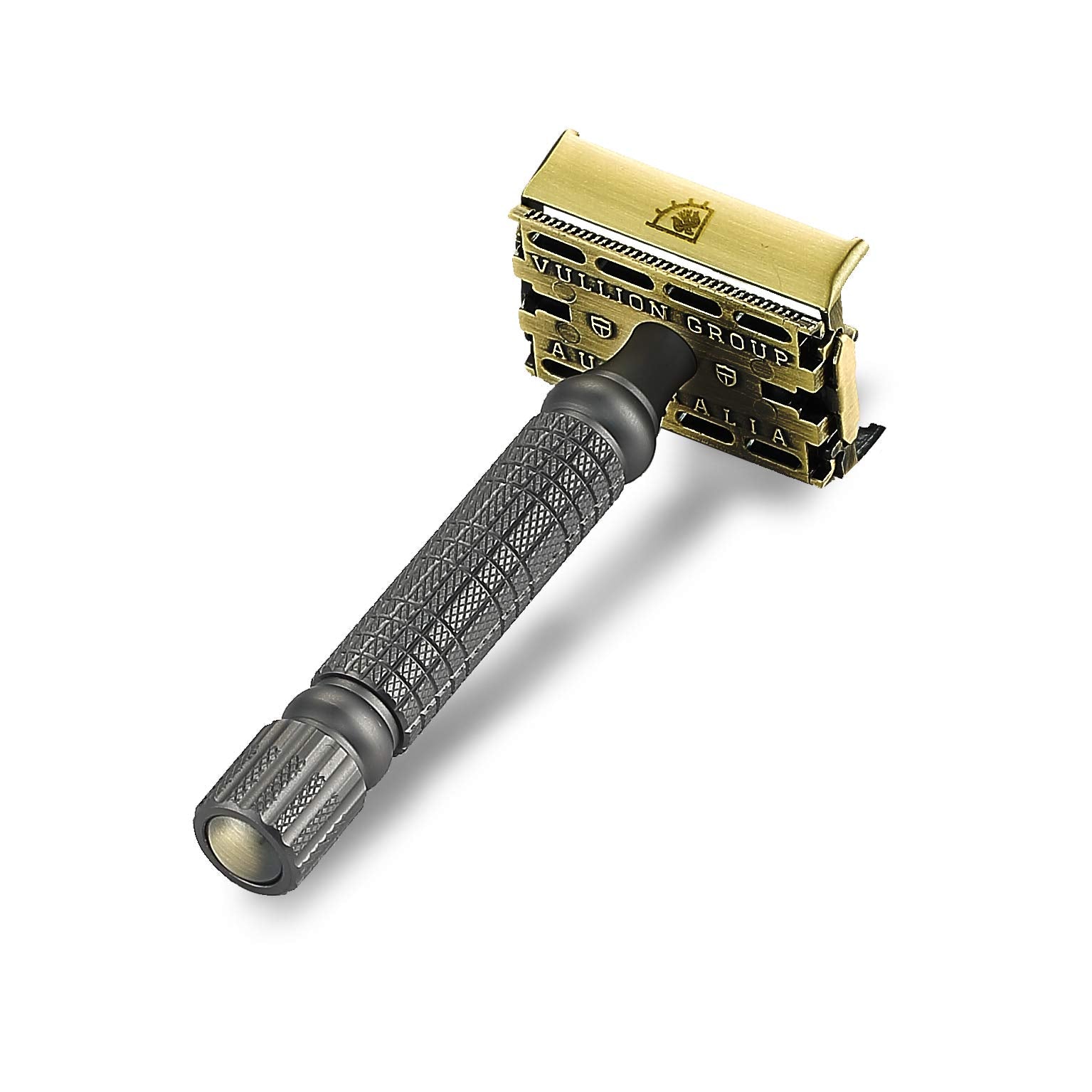 Vikings Blade handle texture close-up highlighting grip and premium finish