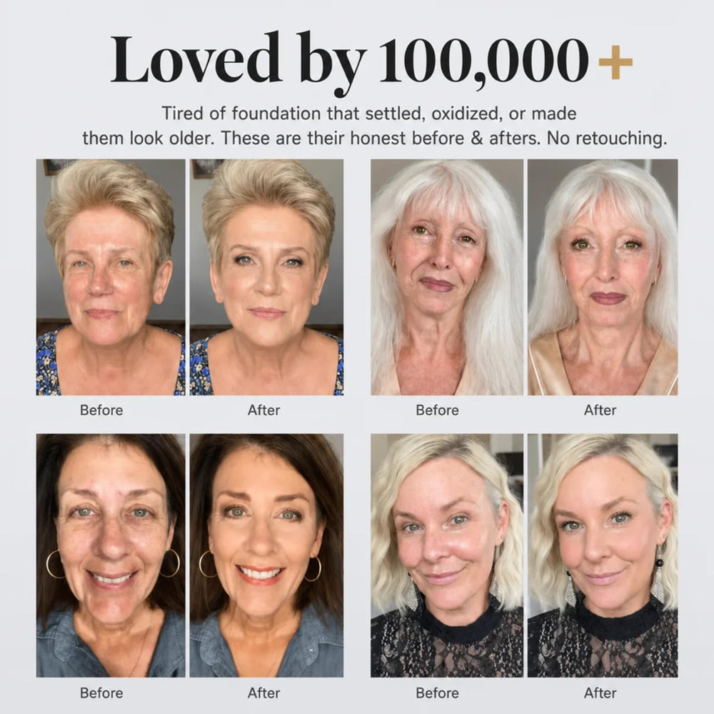 vima cosmetics pump dispensing foundation with clean application benefit