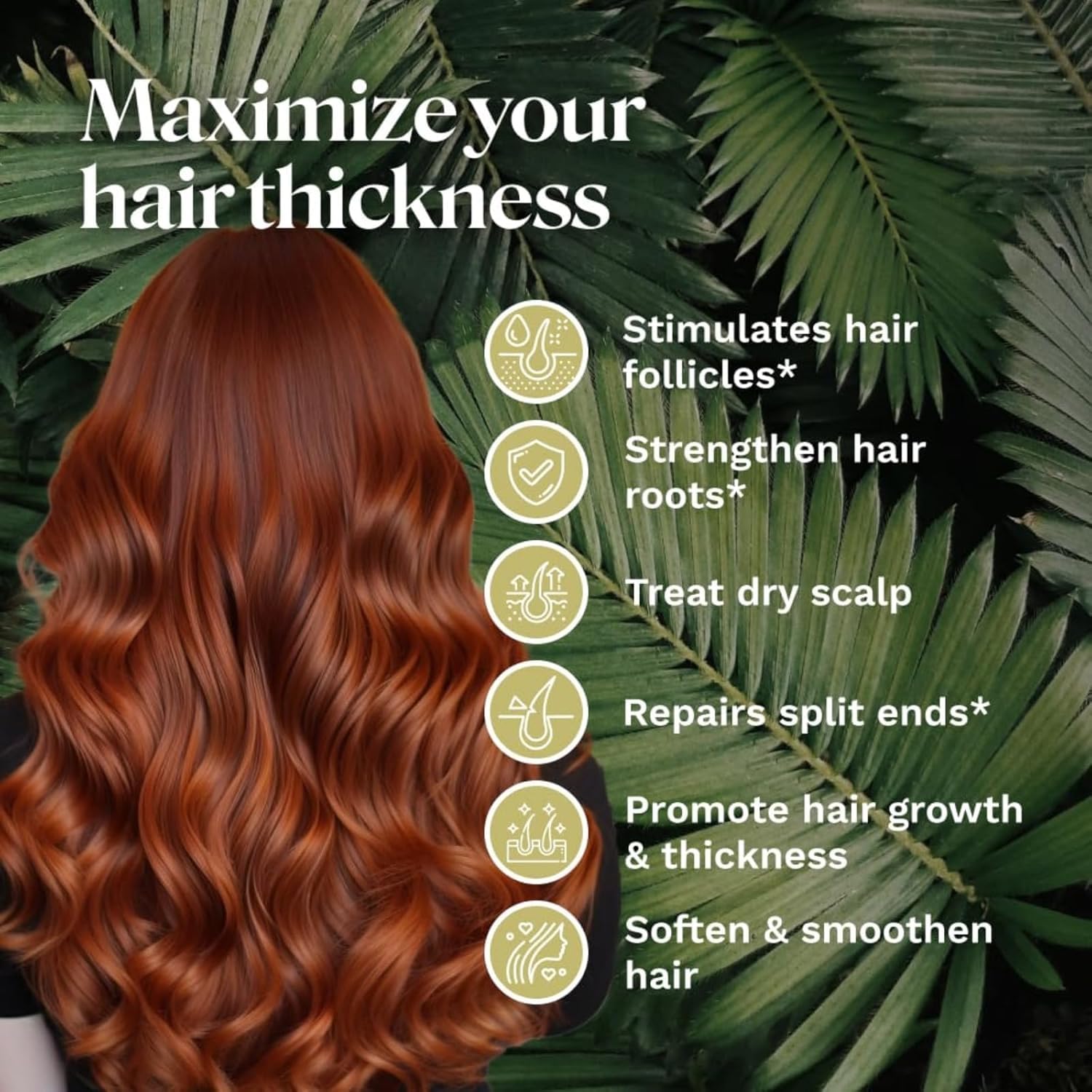 VIMOZA applied during scalp massage demonstrating soothing circulation benefits