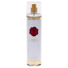 Vince Camuto front bottle view showing elegant glass and benefit of stylish presentation