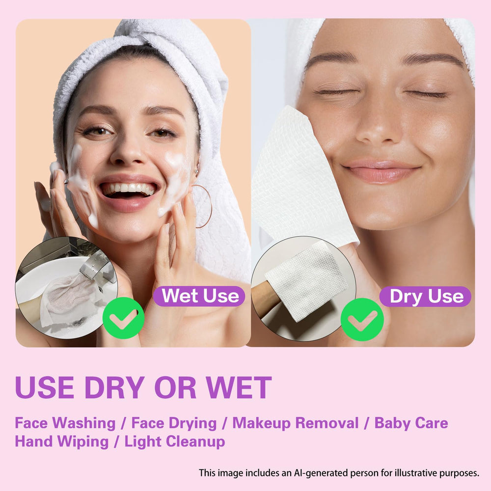 Vinda wipe removing foundation to show effective makeup-cleansing benefit
