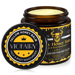 VIOFAIRY jar front view showing label and 4.2 oz size benefit: clear product identity