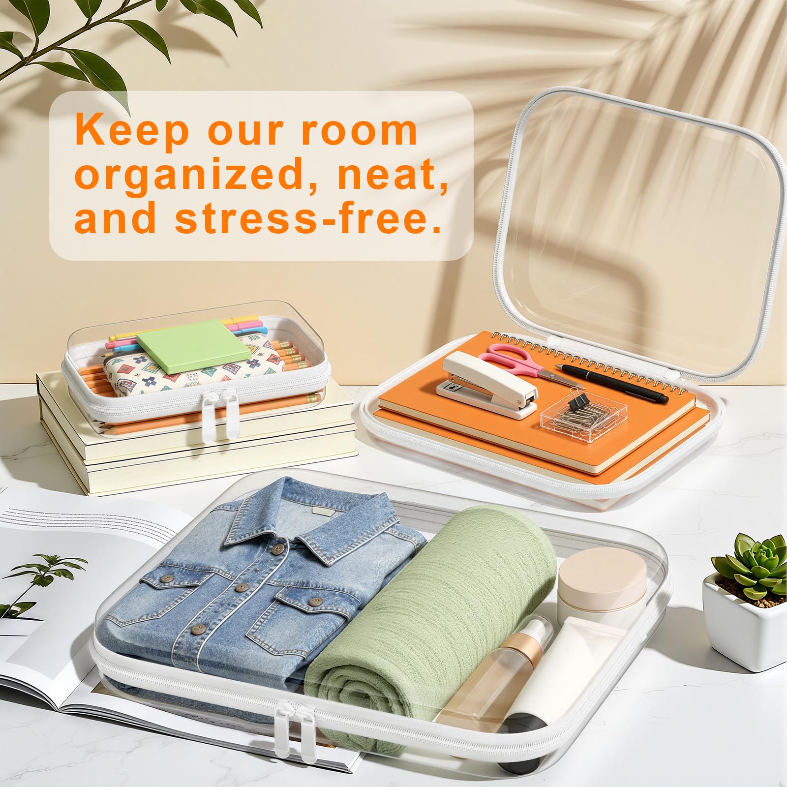 Viphope lifestyle on bathroom counter for easy everyday organization