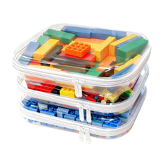 Viphope front view clear case showing shape and stackability benefit