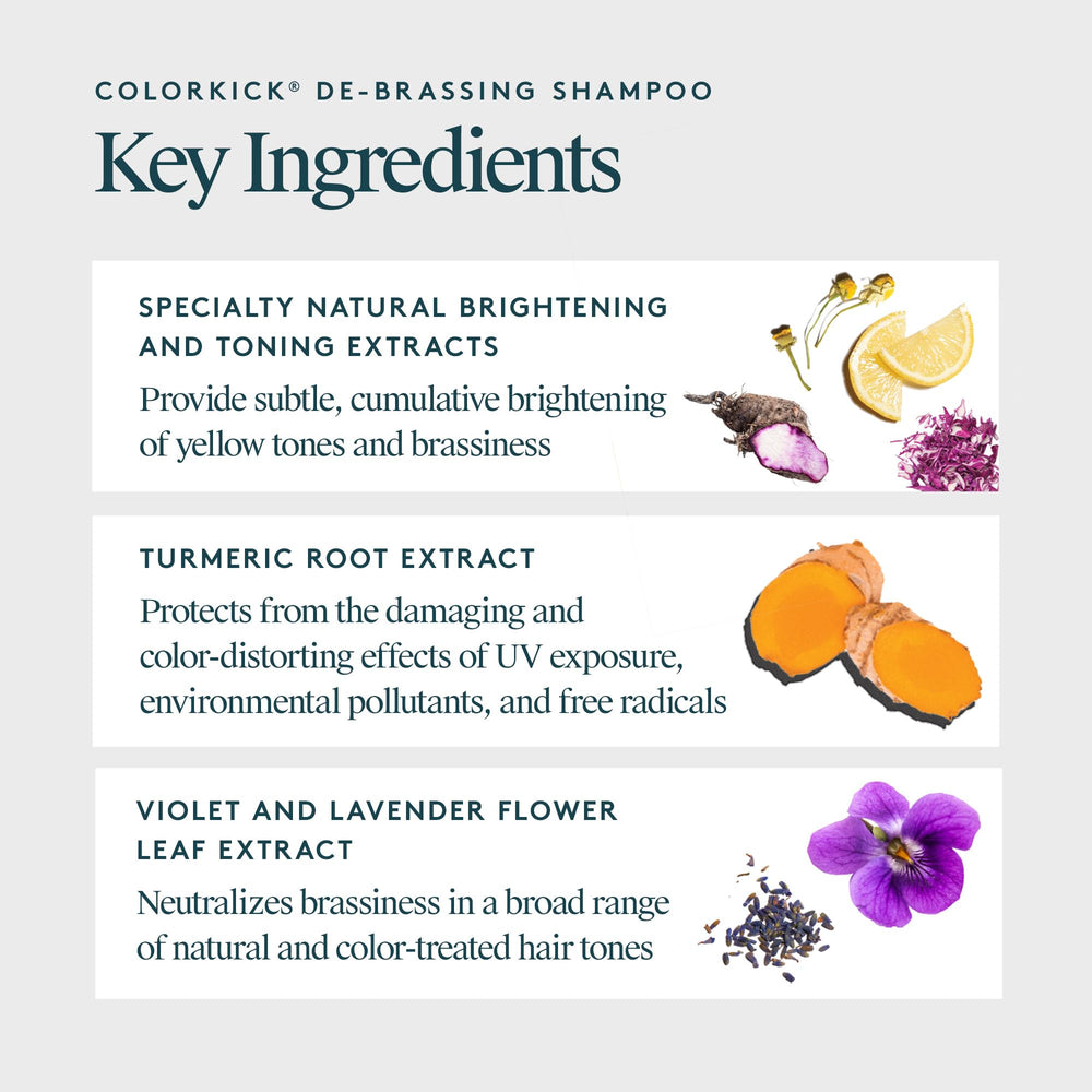 VIRTUE ColorKick shampoo in hand ready for use emphasizing easy application benefit