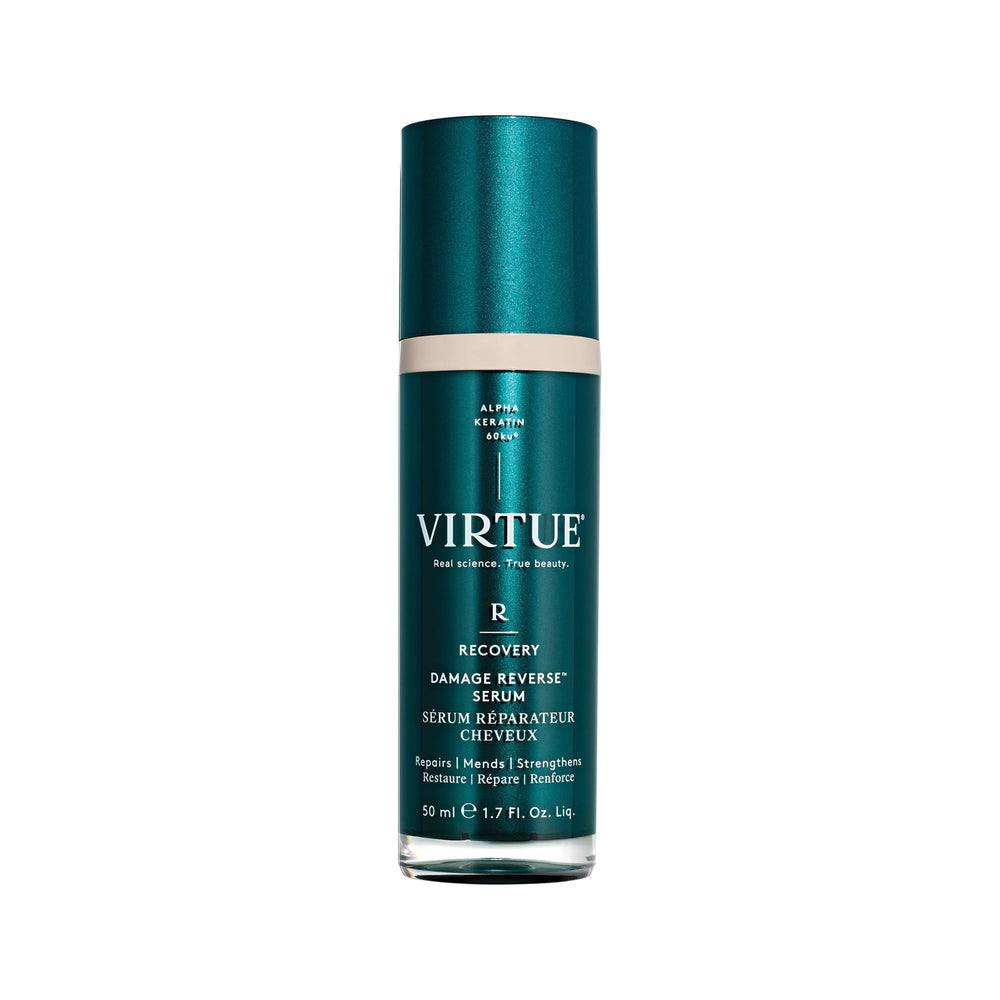 VIRTUE product front packaging showing bottle and label for quick ID and benefit